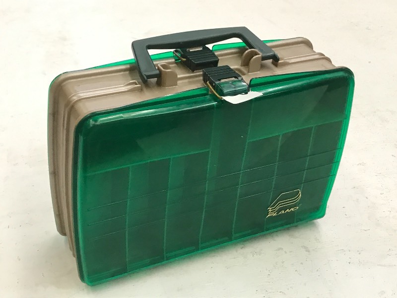 lot 48 image: Plano 12 Plastic Tackle Box ...
