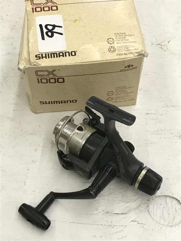 lot 66 image: Shimano CX1000 Spinning Reel with B...