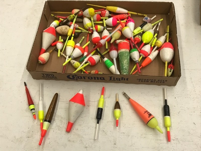 lot 89 image: Large Selection Of Used Bobbers ...