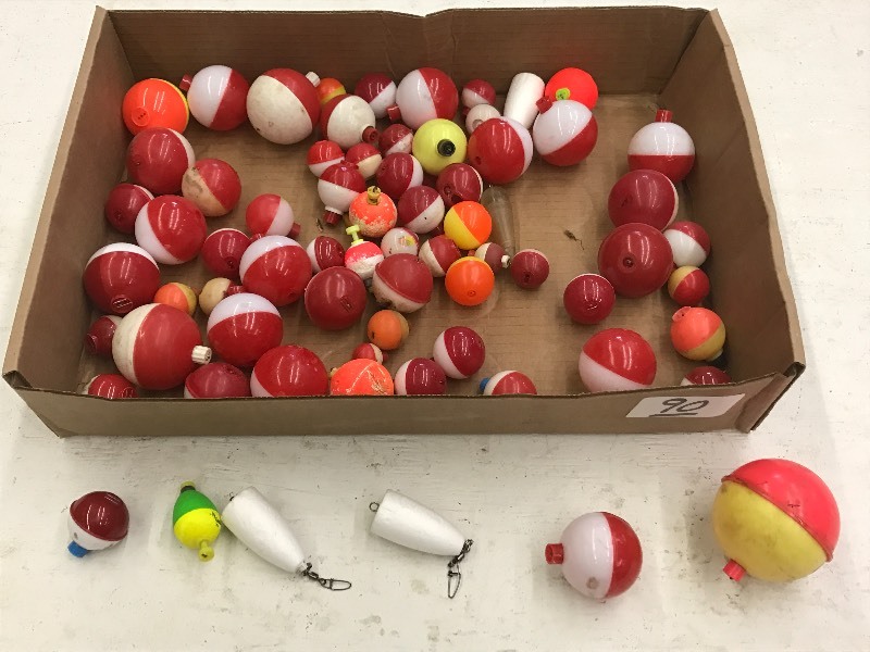 lot 90 image: Large Selection Of Used Bobbers ...