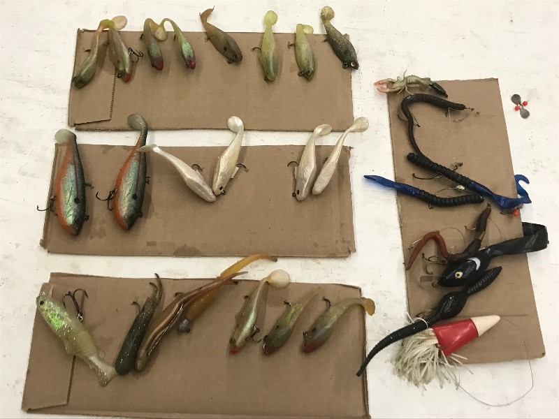 lot 102 image: (4) Flats Of Assorted Weighted Soft...