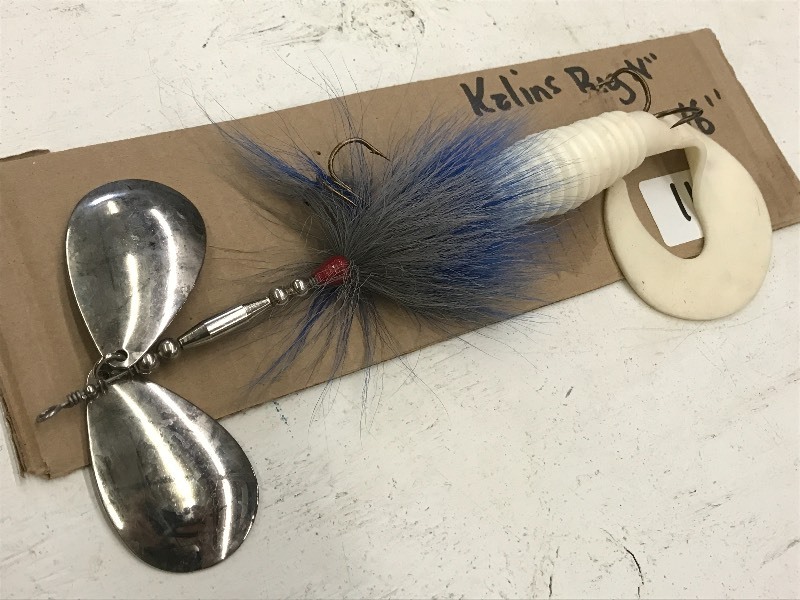 lot 111 image: (1) 16 Kalins Rig-N Muskie Lure ...