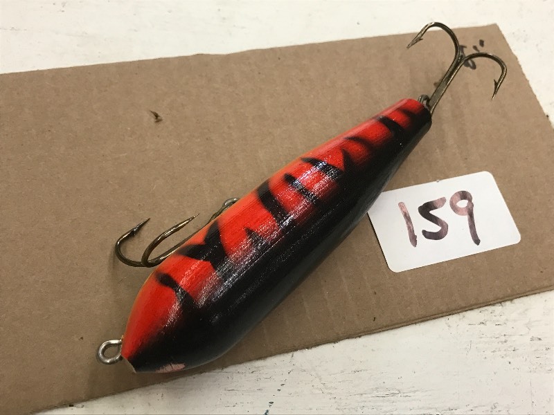 lot 159 image: (1) 6 Muskie Lure ...
