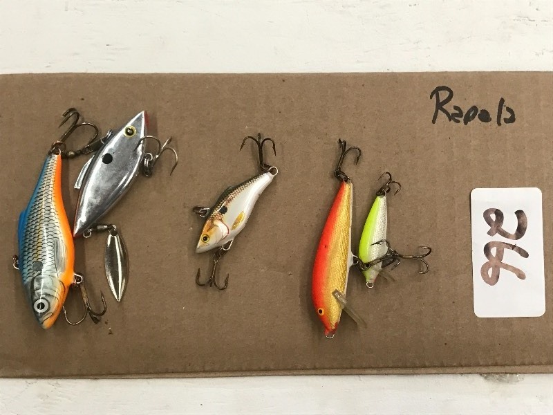 lot 266 image: (5) Assorted Rapala Lures ...