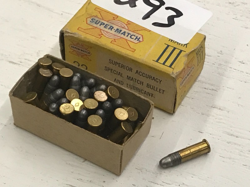 lot 293 image: Near-Full Box Of Super-Match 22LR S...