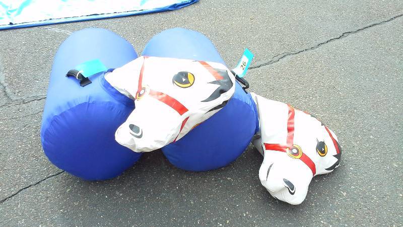 lot 26 image: Pair of Pony Hops - LARGE