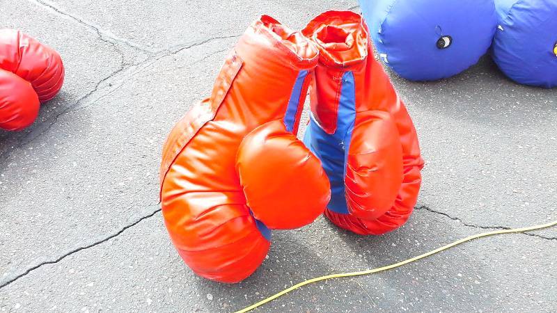 lot 28 image: Pair of Large Boxing Gloves