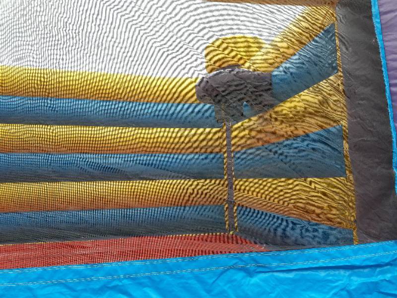 lot 96 image: Bouncer XL Combo Bouncer  Basketball  Dodge Ball Challenge