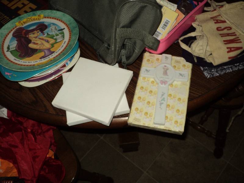 tote of misc.and insulation, see pi...