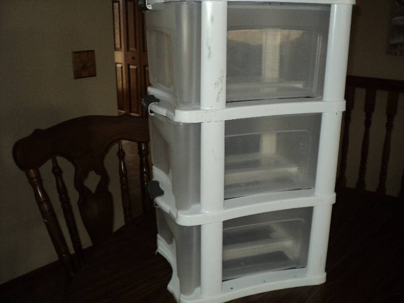 3 drawer plastic storage container...