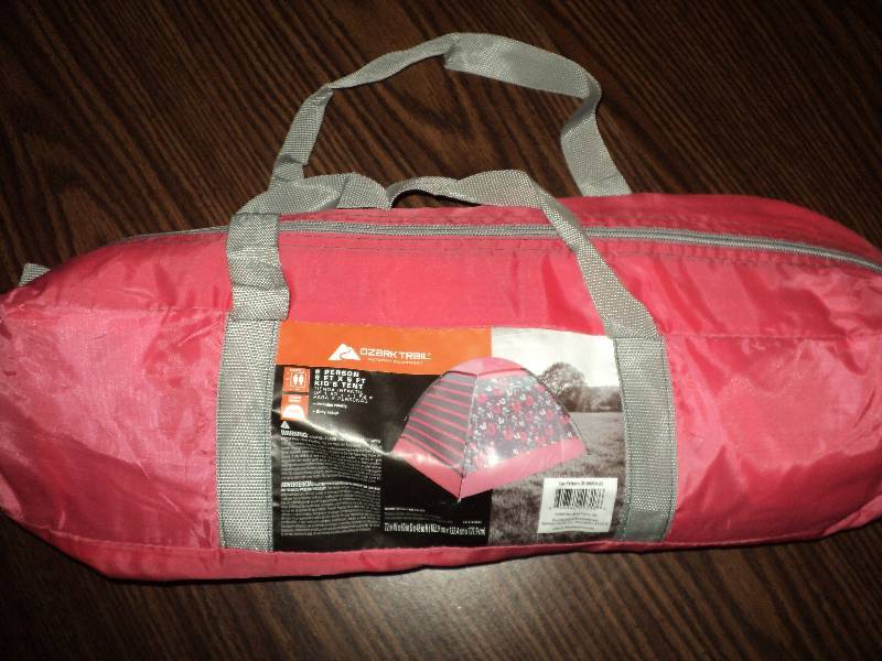pink ozark trail 2 person 6x5 feet ...