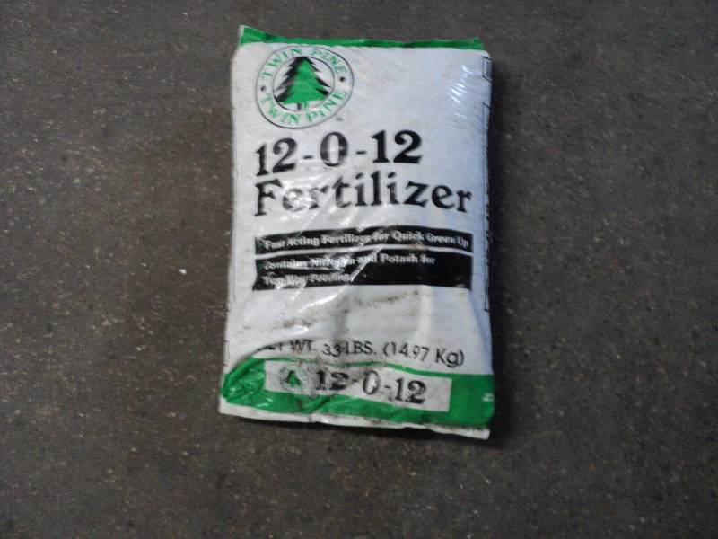 twin pine 12-0-12 fertilizer, 33 lb...