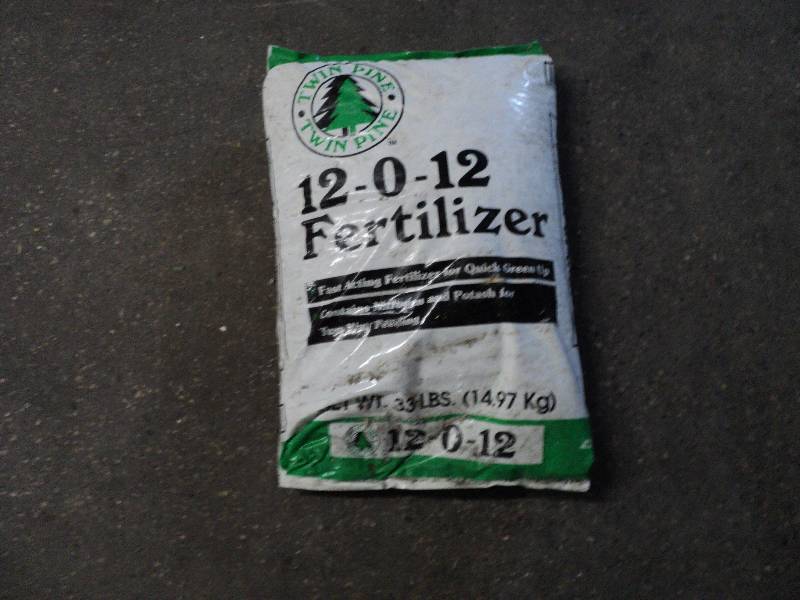 twin pine 12-0-12 fertilizer, 33 lb...