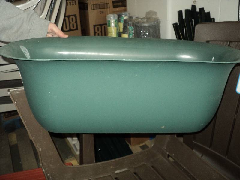 variety of outdoor pots...