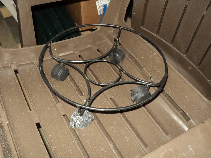 large ceramic pot, pot stand, organ...
