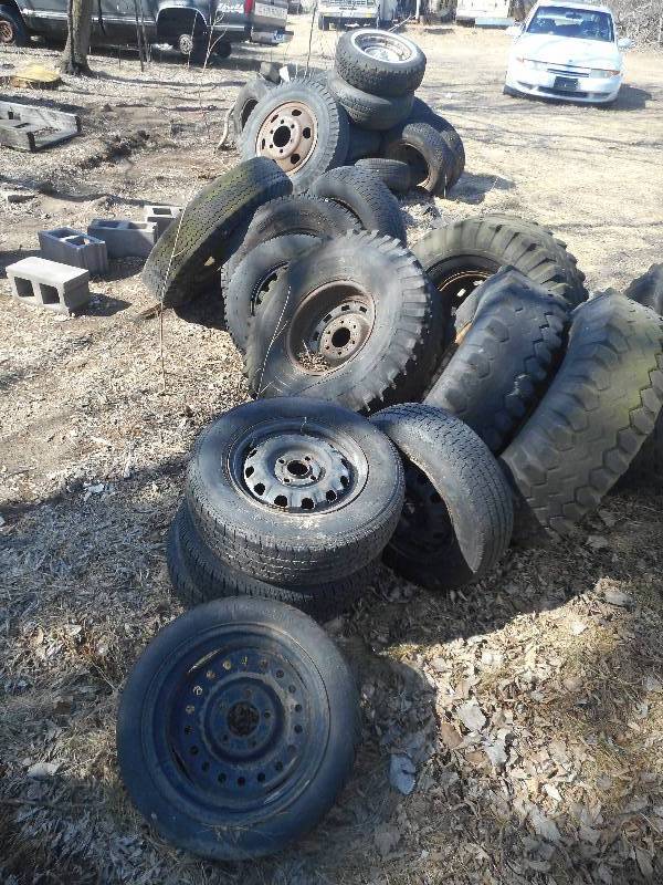 MASSIVE LOT OF TIRES