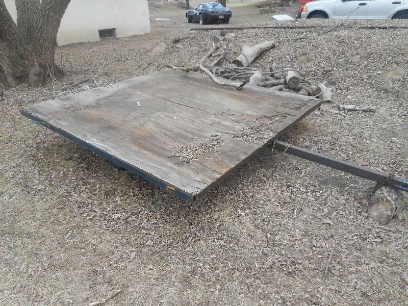 GARDEN  YARD UTILITY TRAILER