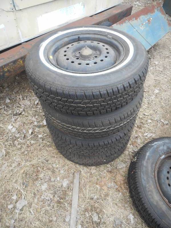 (4) SET OF TIRES & RIMS