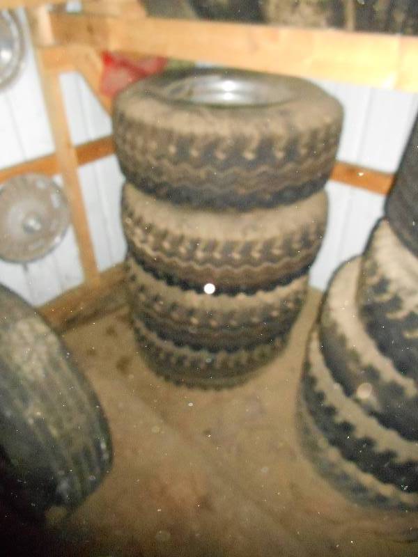 (4) TIRES & RIMS