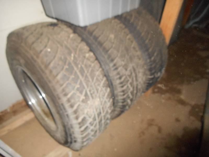 (3) TIRES & RIMS