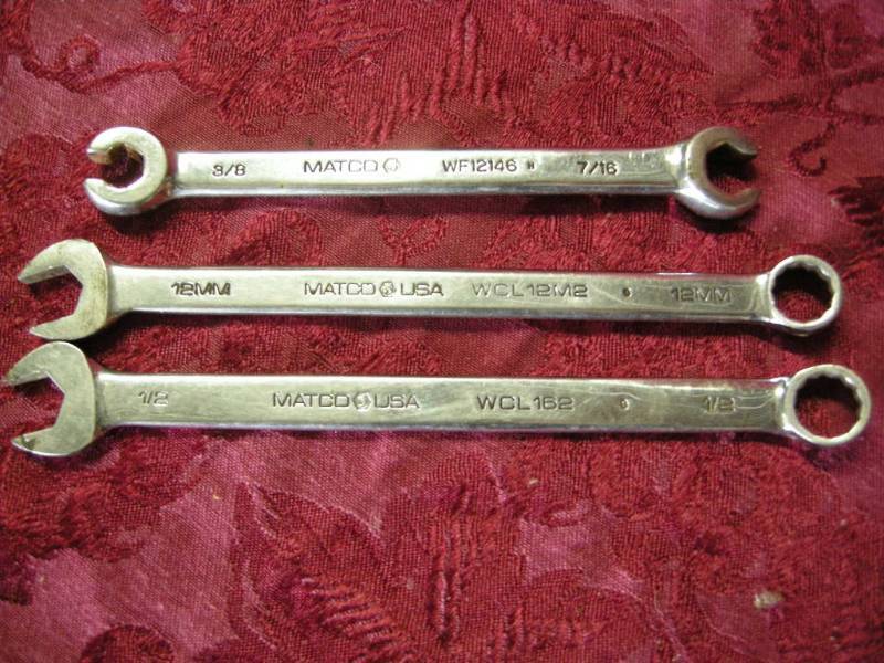 lot 21 image: Matco Wrenches