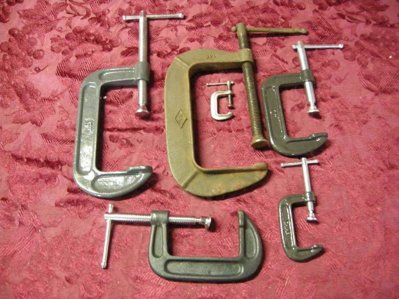 lot 43 image: Group C Clamps