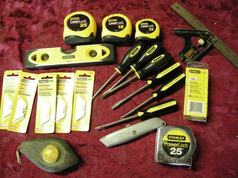 lot 54 image: Stanley Tools