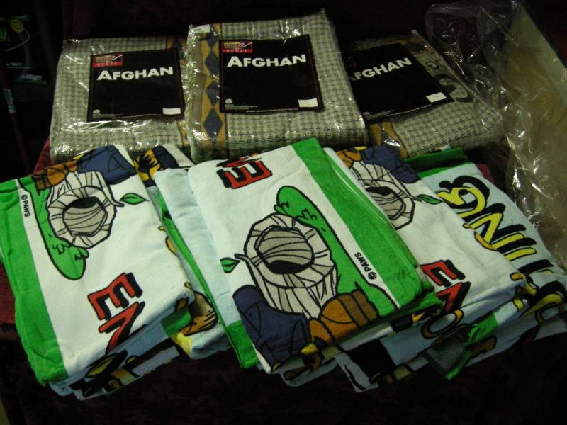 lot 79 image: Cub Scout Towels - Afghan