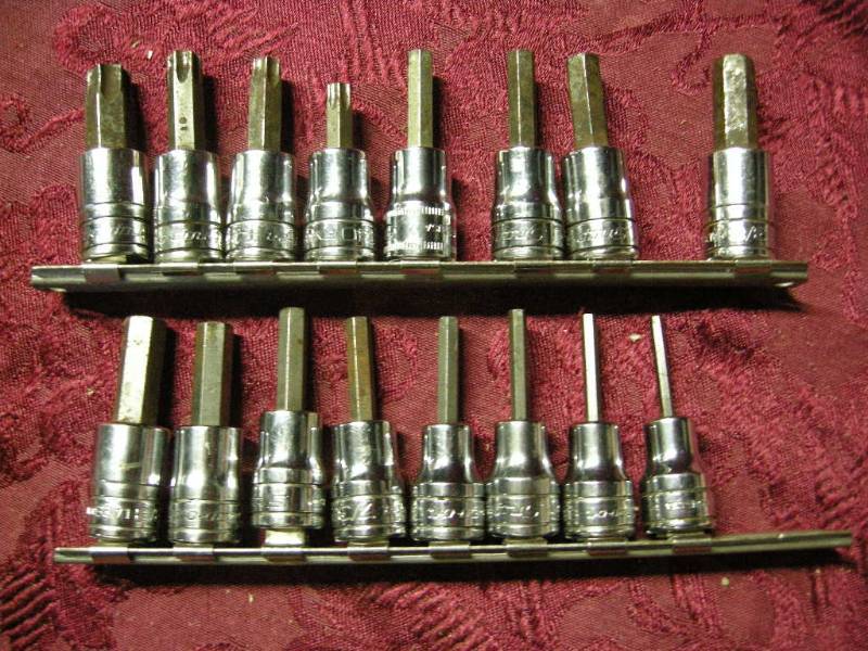 lot 88 image: Snap-On Torx-Hex Sockets