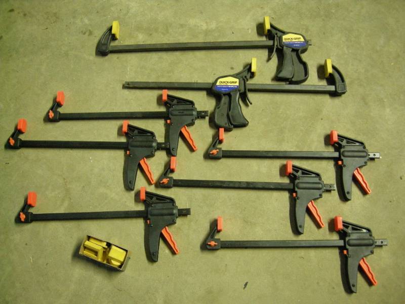 lot 92 image: Quick-Grip Type Clamps