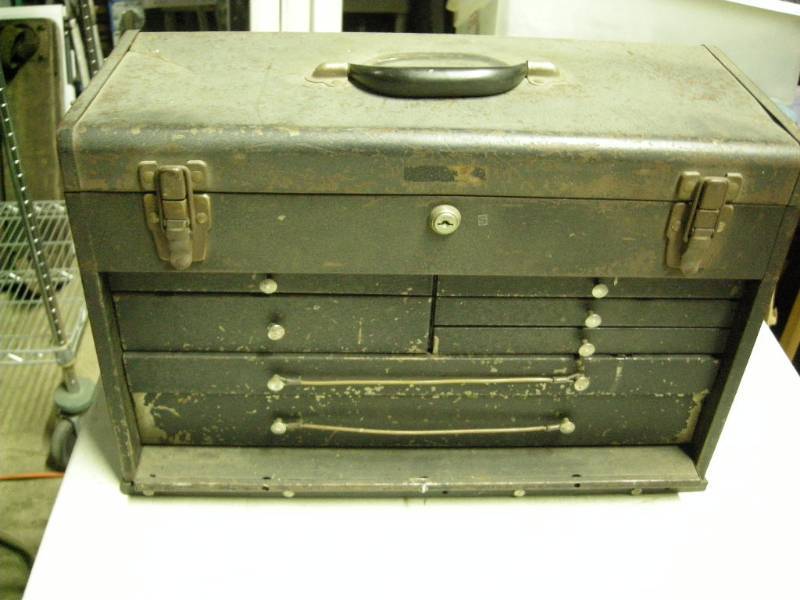 lot 105 image: Machinist Tool Box