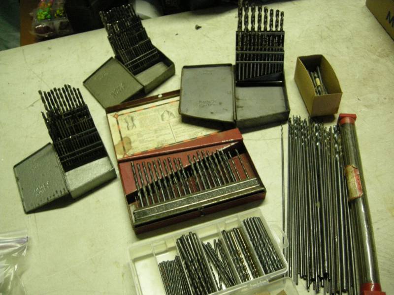 lot 125 image: Machinist Drill Bits