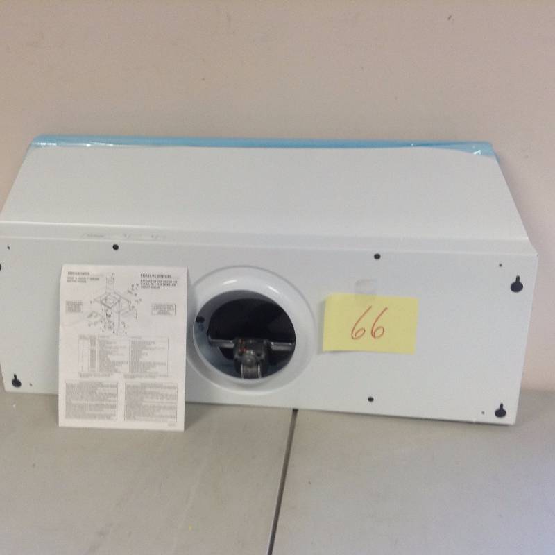 lot 66 image: Broan 42000 Series 36 in. Range Hood in White