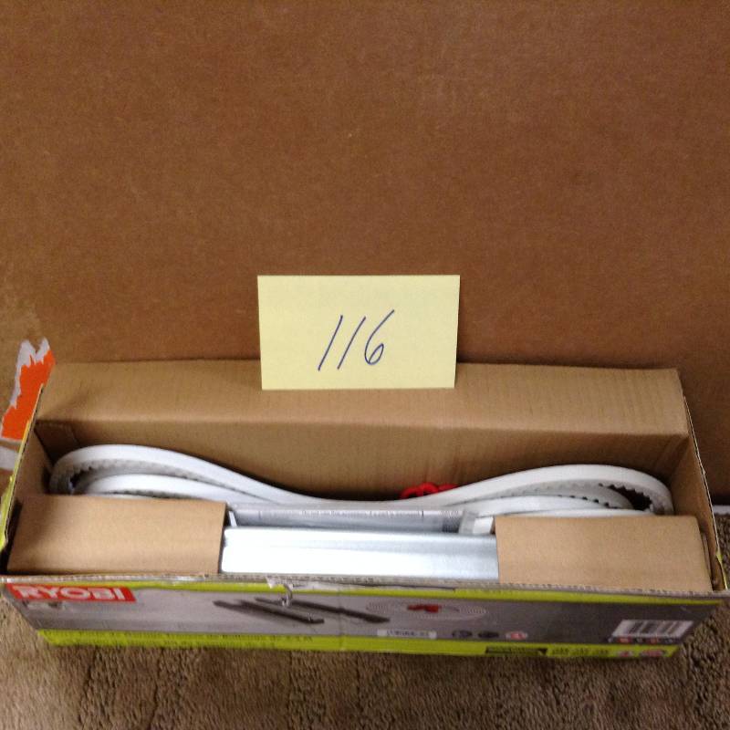 lot 116 image: Ryobi 8 ft. Rail Belt Drive Extension Kit