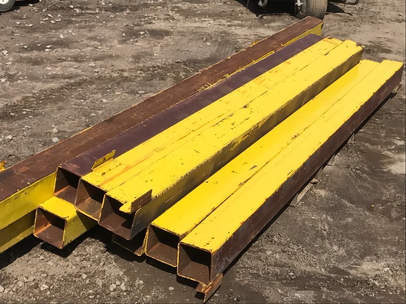 Pallet Of Stock Steel Tubing