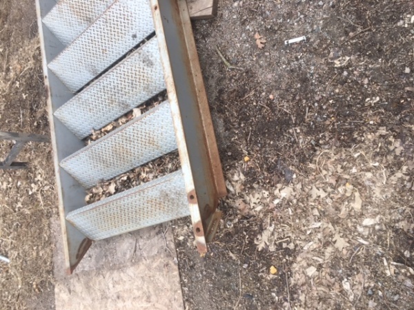 lot 52 image: Steel Stairs