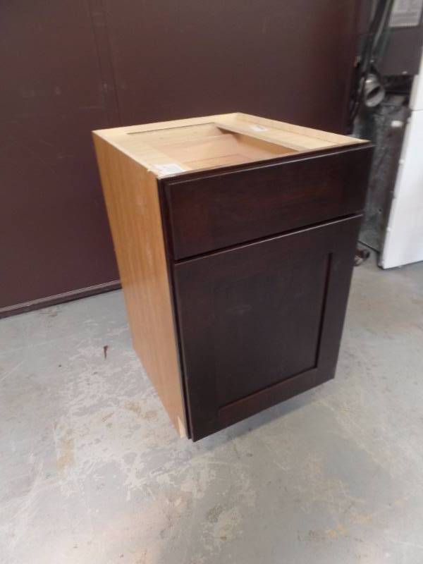 lot 507 image: Garbage and Recycling Cabinet by Medallion Cabinetry