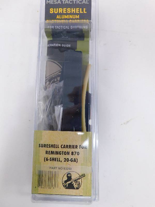lot 7 image: Mesa Tactical Sureshell Carrier for Remington 870 (6-Shell, 20-GA)