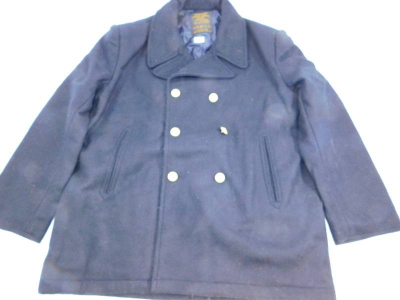 lot 32 image: Mil-Tec German Navy Military Style Wool Pea Coat