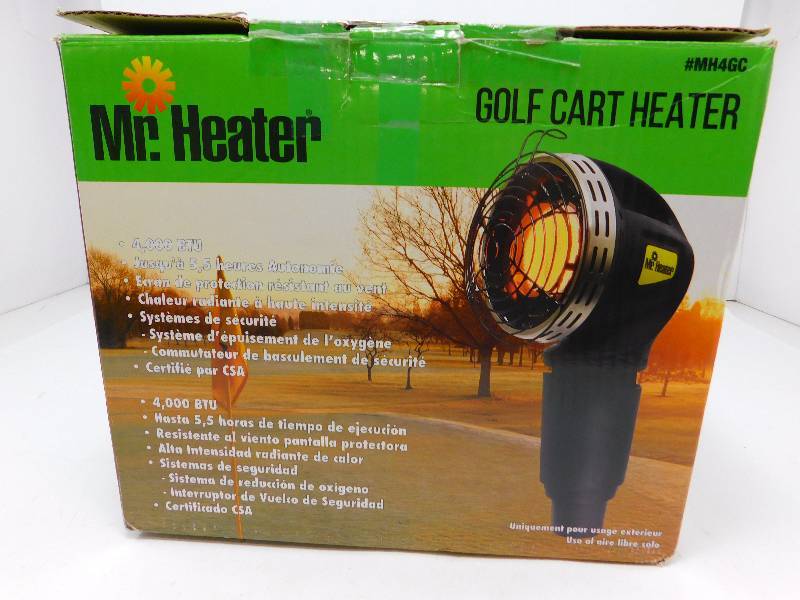 Mr. Heater UTV/Golf Cart Portable Propane Heater 4,000 BTU Store Returned Hunting Gear