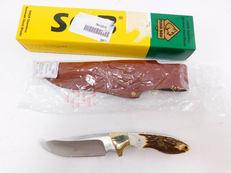 lot 91 image: PUMA SGB Renegade Stag Hunting Knife