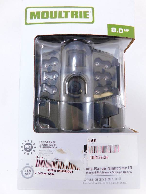 lot 92 image: Moultrie SG-8 Infrared Trail  Game Camera, 8MP