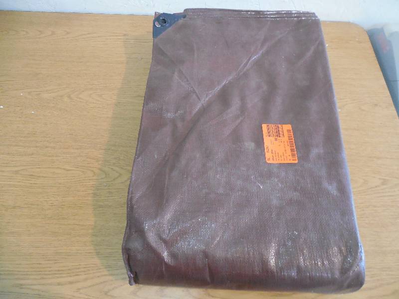Everbilt 20 ft. x 30 ft. SilverBrown Heavy-Duty Tarp