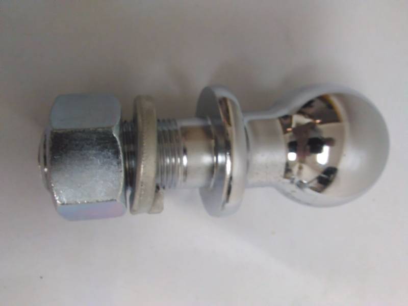 1 78-inch Chrome Ball, 2000 lbs., 1 inch shank