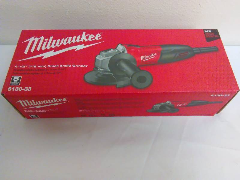 Milwaukee 4.5-inch small Angle Grinder 6130-33