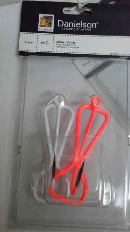 Sucker Hooks by Danielson 2 per pkg. (2)