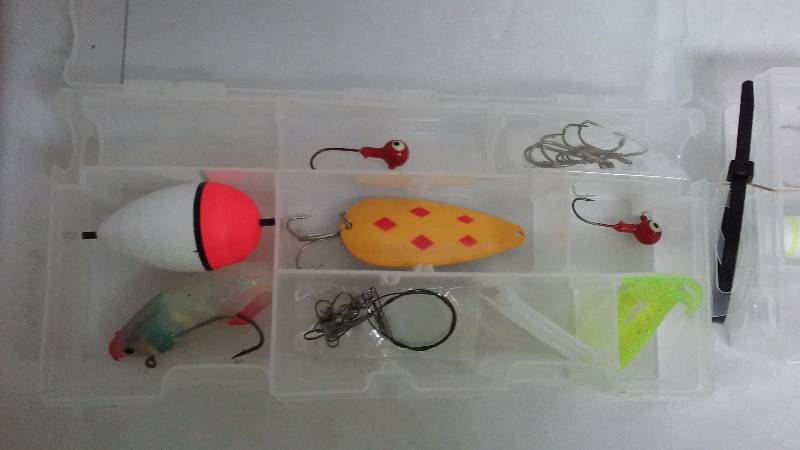 R2F Mini Tackle Boxes with misc. gear (2)