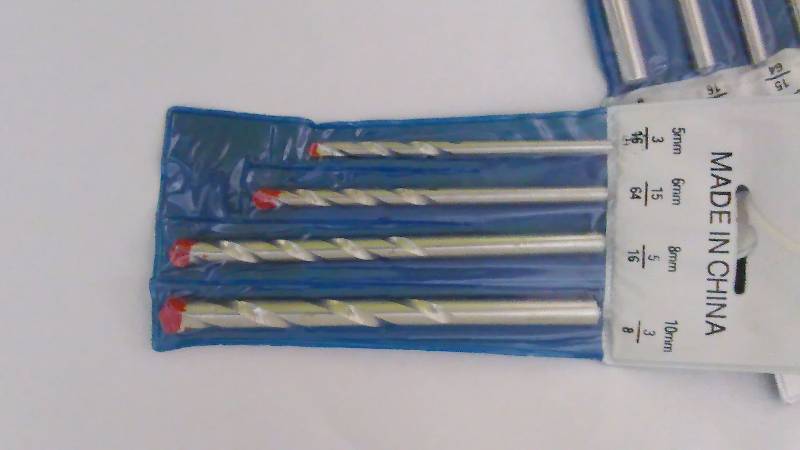 Drill Bits 4 pc per package (4 pkgs.)