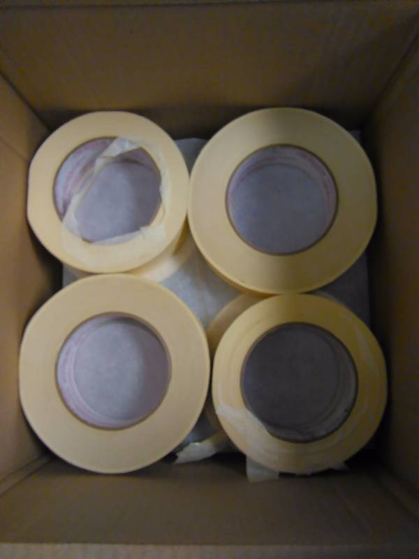 Masking Tape (12) 1.5 inch x 185 ft.