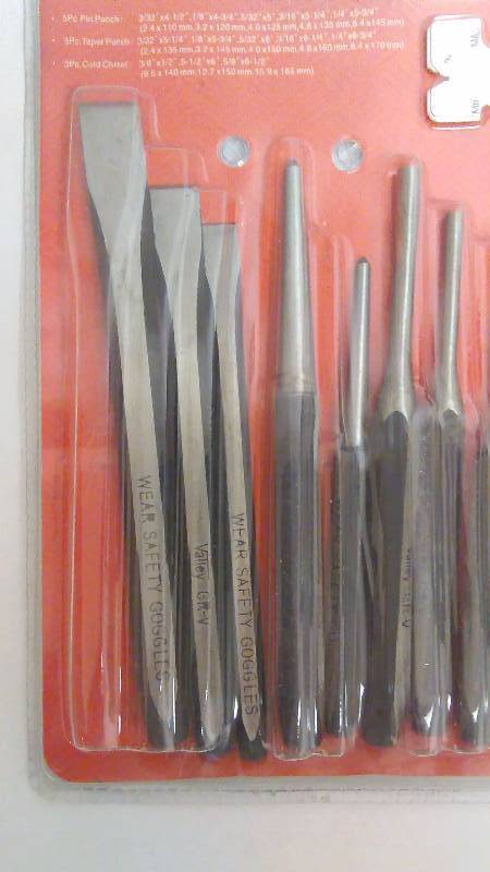 Punch and Chisel Set, 16 pc by Valley